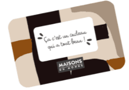 E-carte Maison du monde
